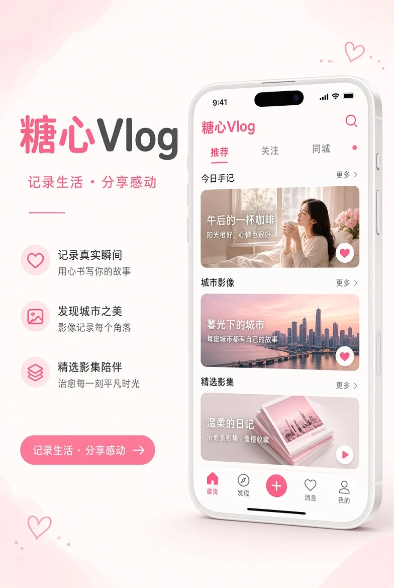 糖心Vlog手机阅读体验